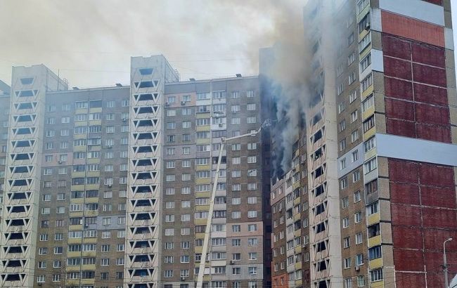 Ракетний удар по Києву